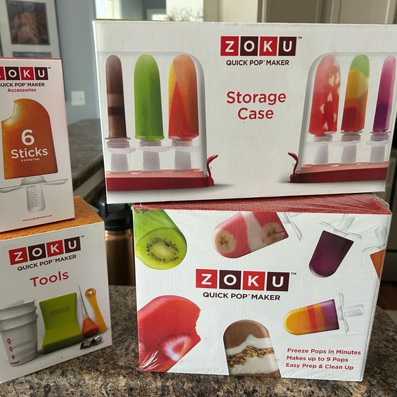 Zoku quick pop maker and accessories — brand new - Picture 10 of 10